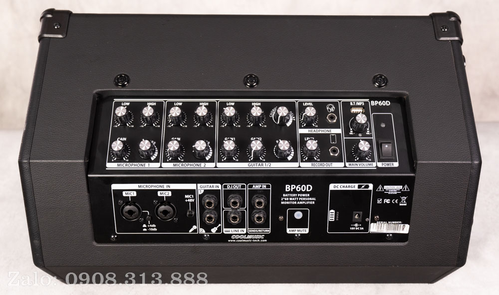 Amplifier Coolmusic BP-60D