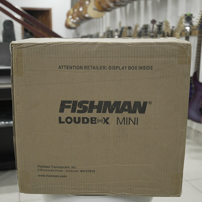Ampli acpustic Fishman Loudbox Mini 60W Bluetooth