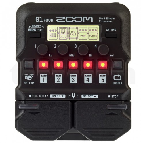 Effects Guitar Zoom G1 Four